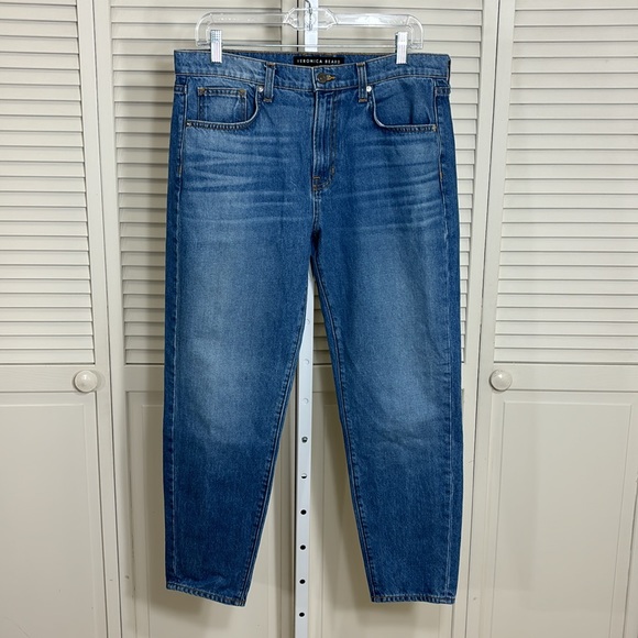 Veronica Beard Benzi Mid Rise Boyfriend Jeans in Beacon Ranch Size 29 - Picture 3 of 14